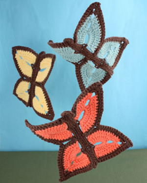 Flutter By Butterfly Dishcloth