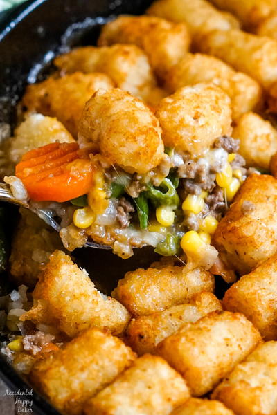 Shepherd's Pie With Tater Tots