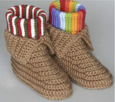 20 Cozy & Cute Free Crochet Slipper Patterns