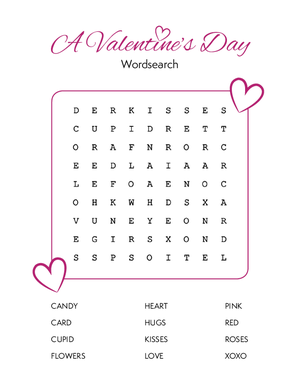 free valentine s day printable word search for kids allfreekidscrafts com