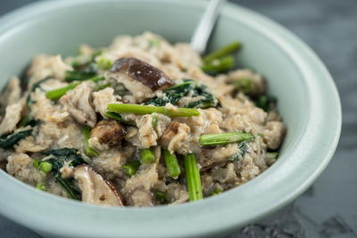 Savory Oatmeal With Vegetables (vegan)