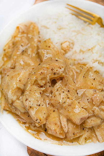 Slow Cooker Chicken And Gravy