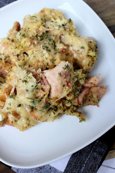 Slow Cooker Chicken Cordon Bleu