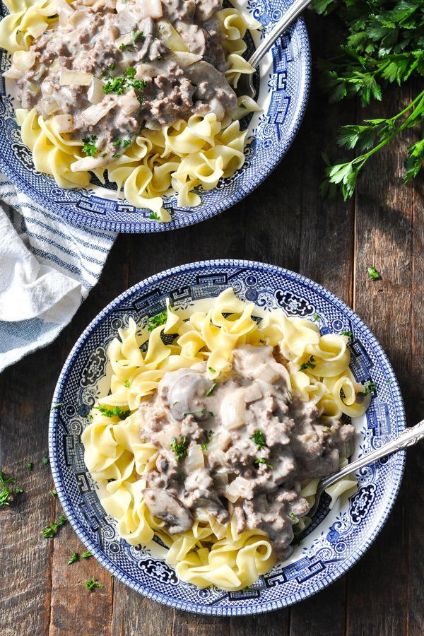 Ground Beef Stroganoff | RecipeLion.com