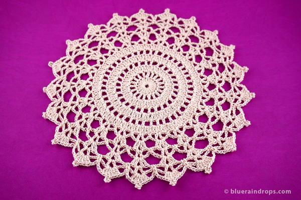 24 Free Crochet Doily Patterns for Beginners | FaveCrafts.com 24-free-crochet-doily-patterns-for-beginners-favecrafts-com
