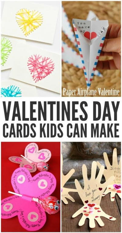 Valentine’s Day Cards Kids Can Make