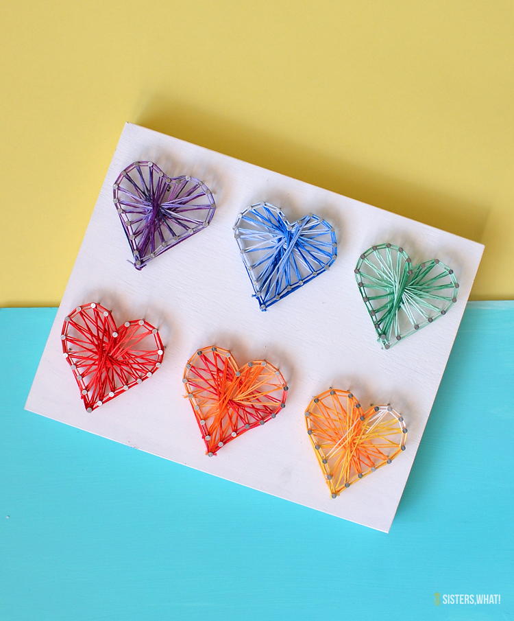 Heart String Art Tutorial | FaveCrafts.com