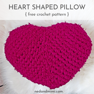 Chunky Heart Pillow