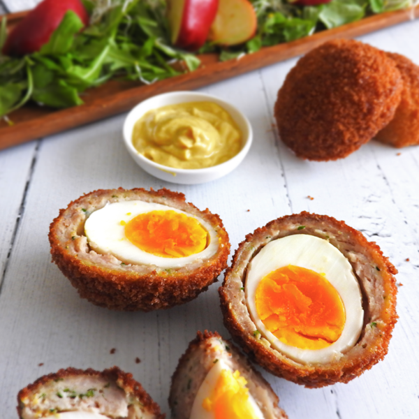 Apple Scotch Eggs