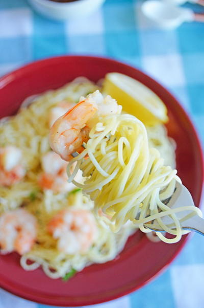 Shrimp Scampi With Pasta