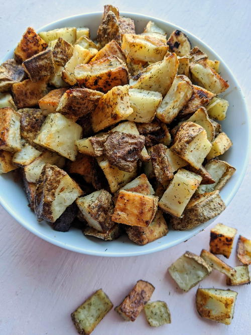 Garlic Dill Breakfast Potatoes