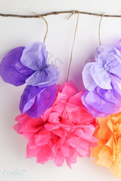 Diy Paper Flower Backdrop