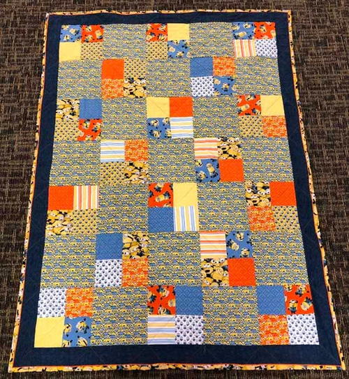 Easy Four Patch Quilt Tutorial