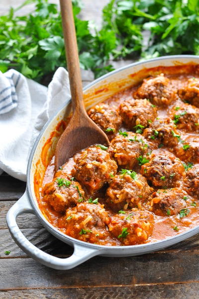 Porcupine Meatballs