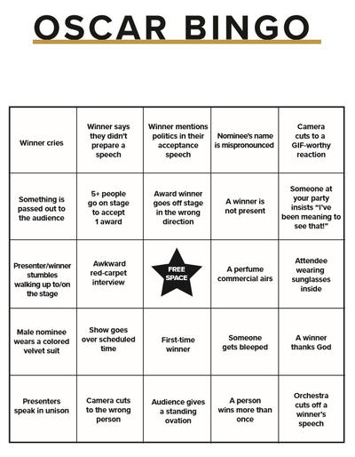 Oscar Ballot Printable 2022 FaveCrafts oscar-ballot-printable-2022-favecrafts