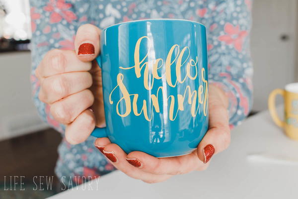 Diy Vinyl Mugs