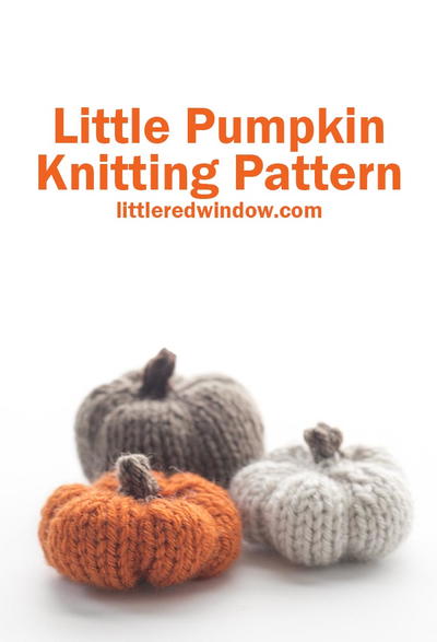 Little Pumpkins Knitting Pattern