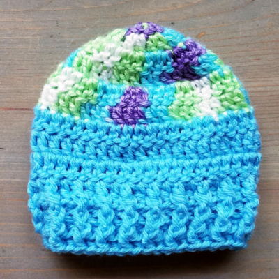 The Perfect Newborn Hat | AllFreeCrochet.com