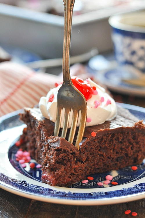 Chocolate Cherry Cake