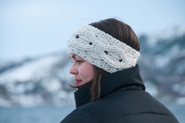 I Love Cables Crochet Headband