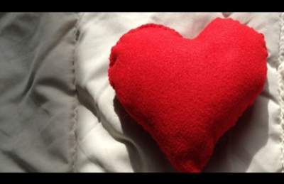 Sewing A Love-heart Pillow