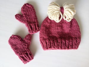 Super Bulky Toddler Mittens