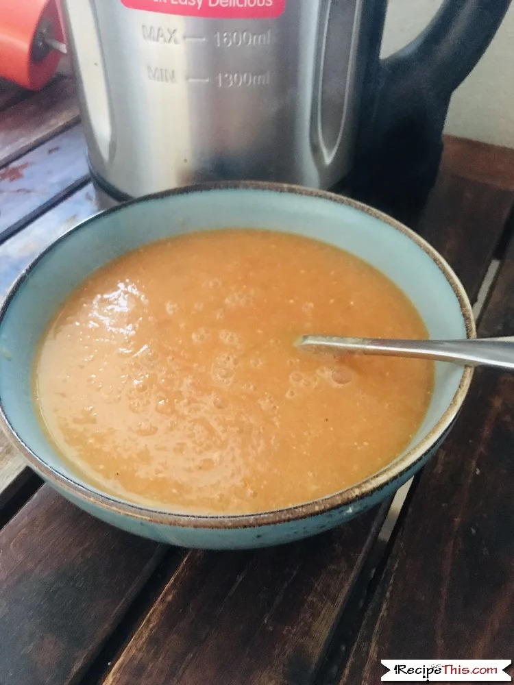 Recipe This  Lentil Soup In Soup Maker