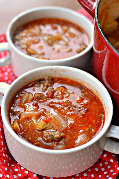 Cabbage Roll Soup