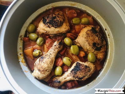 Mediterranean Chicken Casserole In Slow Cooker