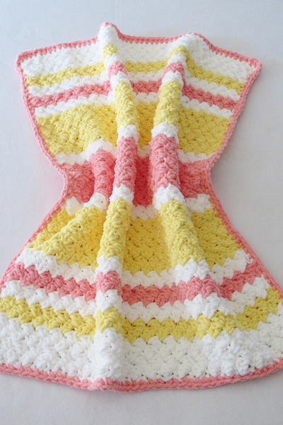 Happy Lark Crochet Scrap Blanket - Crochet 365 Knit Too