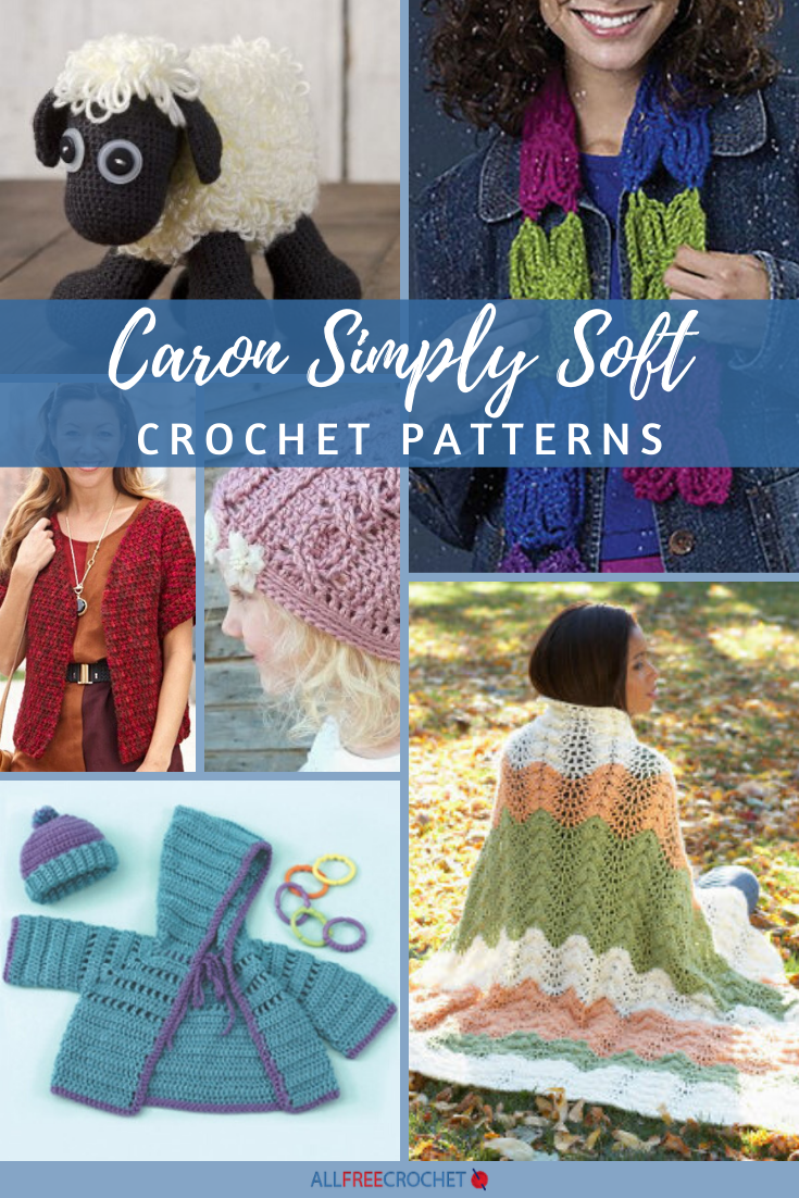 24 Caron Simply Soft Crochet Patterns (2021)