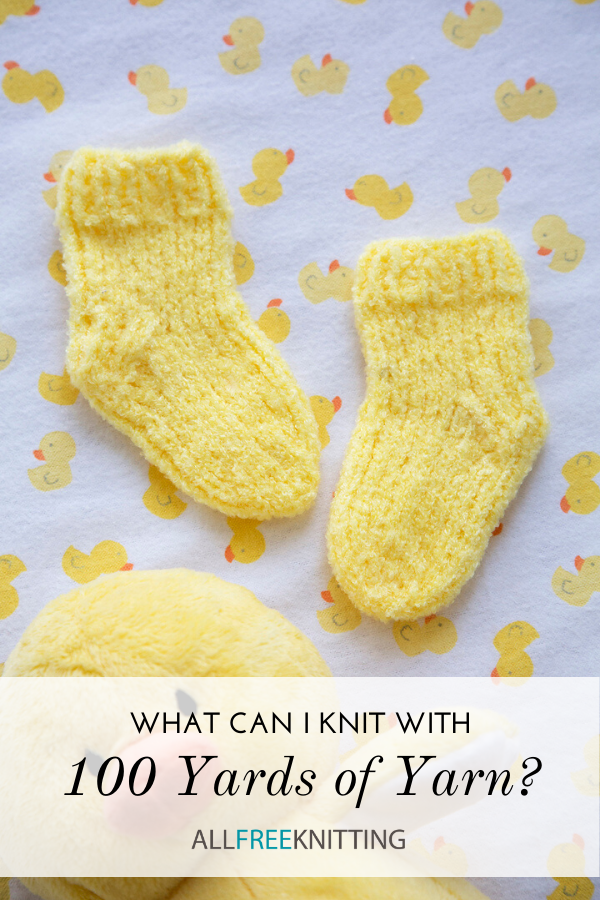 36 100Yard Knitting Patterns