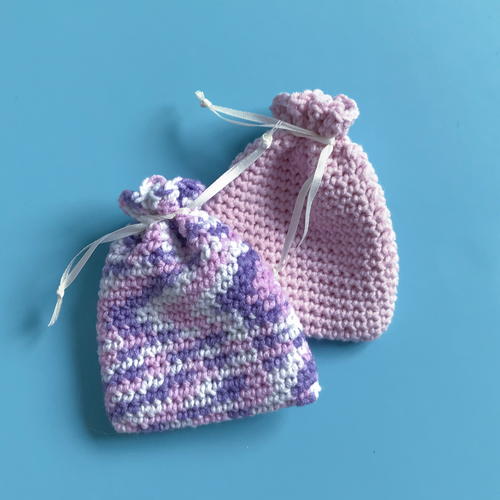 crochet sachet bag