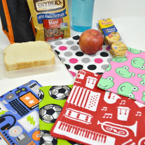 Kids' Cloth Napkins For The Lunchbox
