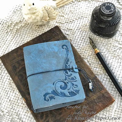 Faux Leather Mini Journal
