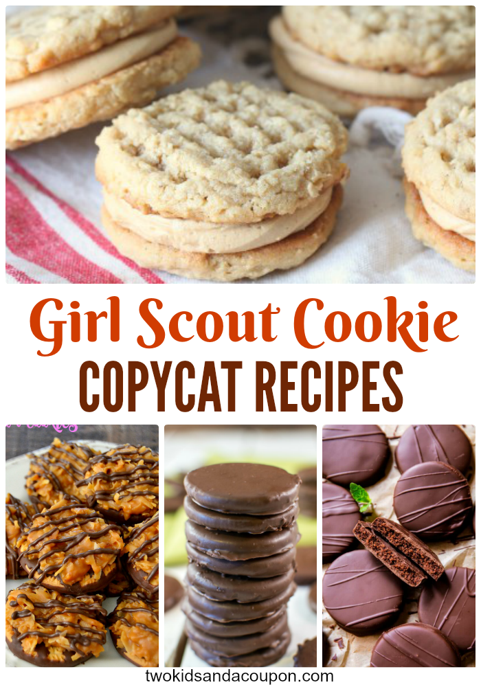 Girl Scout Cookie Copy Cat Recipes | RecipeLion.com