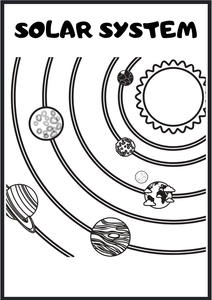 Free Outer Space Coloring Pages And Activity Sheet | FaveCrafts.com