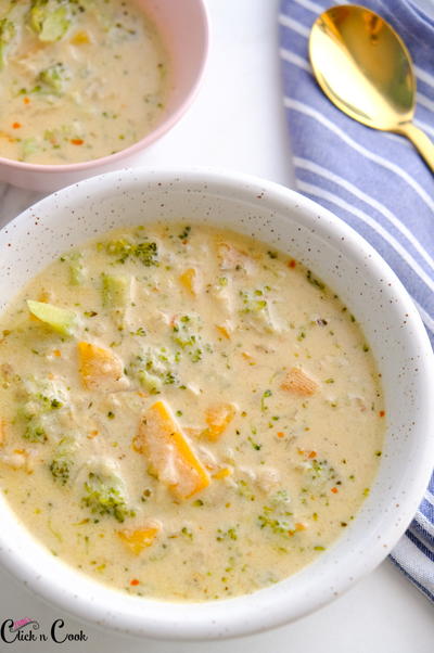 Broccoli Cheddar Soup Recipe