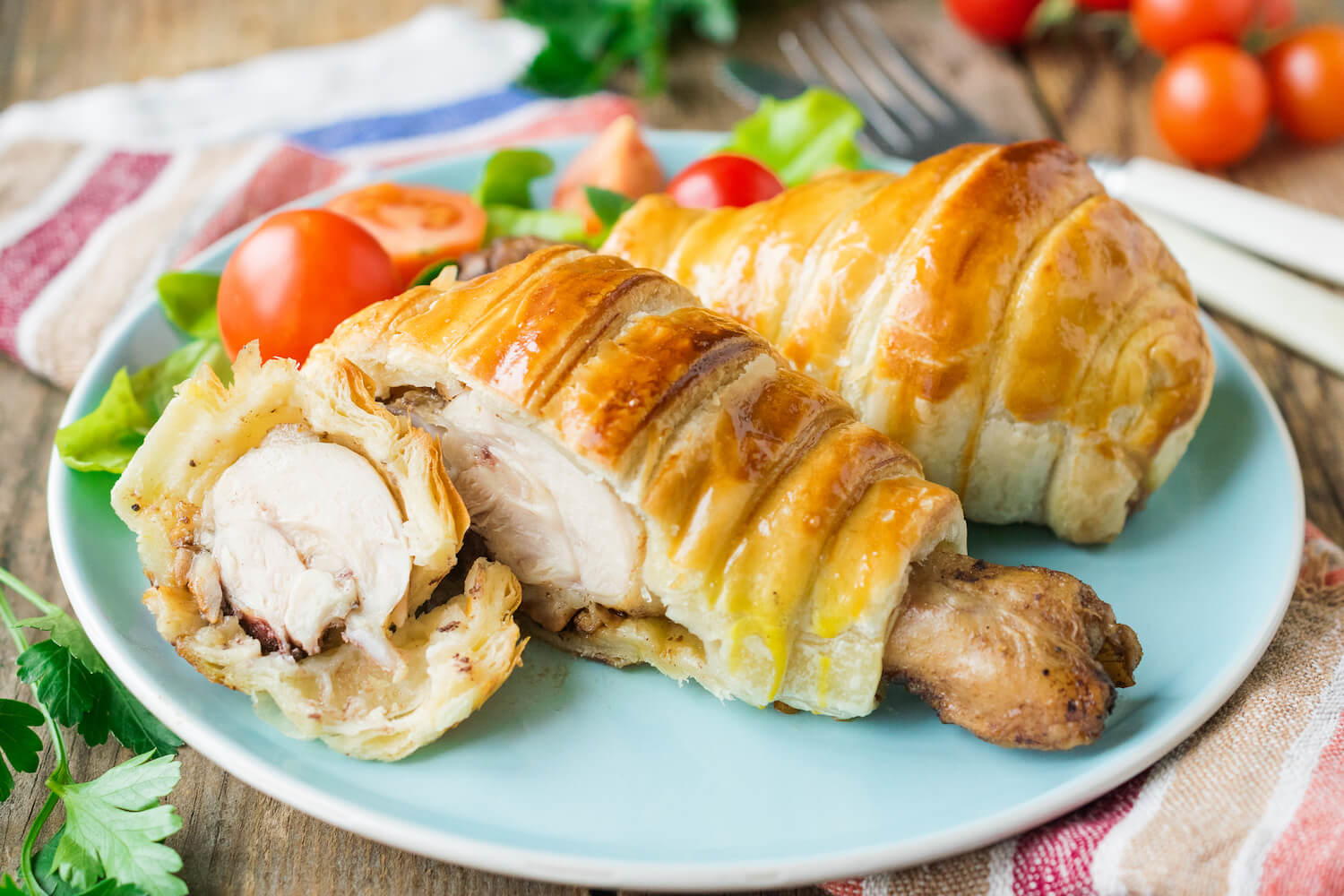 Chicken Drumsticks With Puff Pastry ...