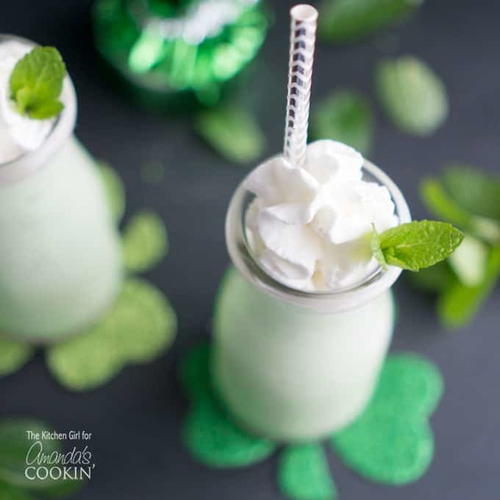 Shamrock Shake | TheBestDessertRecipes.com