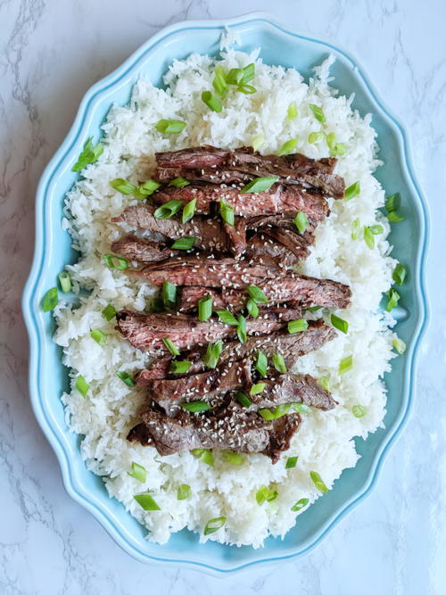 Grilled Asian Skirt Steak