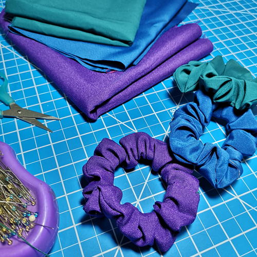 DIY Scrunchies in 3 Ways