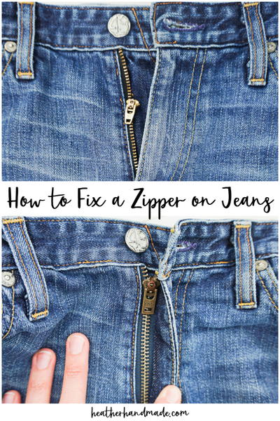 How To Fix A Zipper On Jeans | AllFreeSewing.com