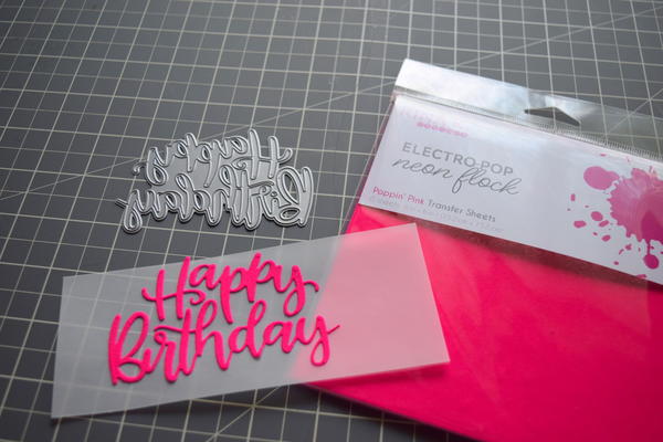 Neon Happy Birthday Card | FaveCrafts.com