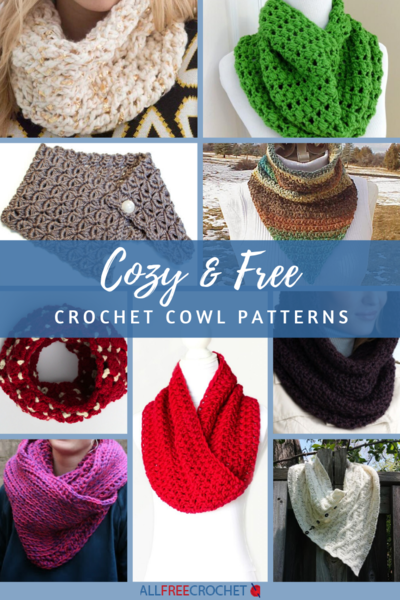 18 Cozy & Free Crochet Cowl Patterns