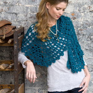 Aurora Shawl – Free Crochet Pattern – DeniMade
