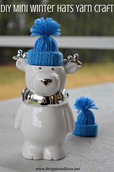 Diy Mini Winter Hats Yarn Craft
