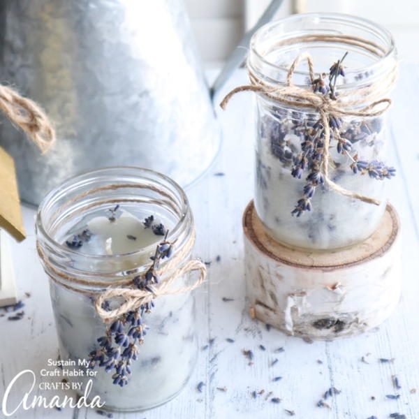 Lavender Candles