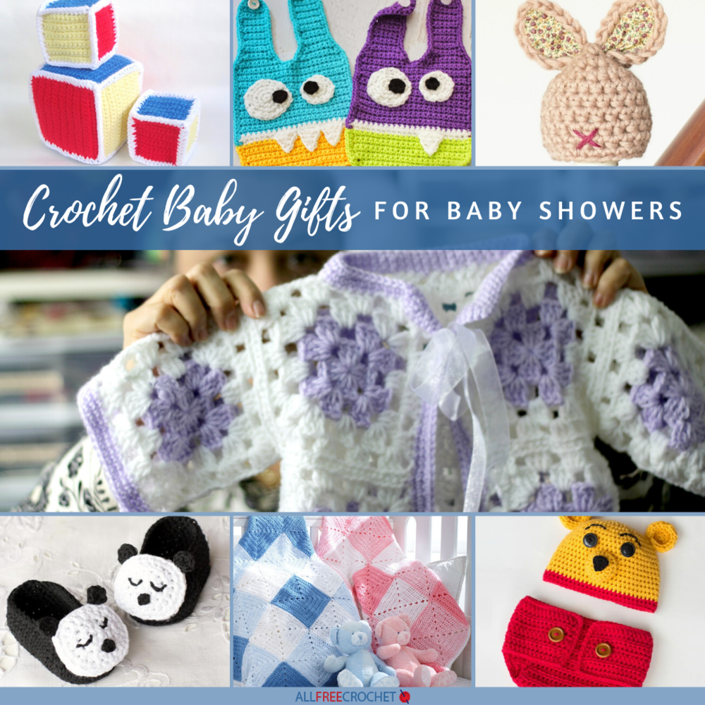 60+ Crochet Baby Gifts (for Baby Showers)