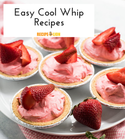 37 Easy Cool Whip Desserts